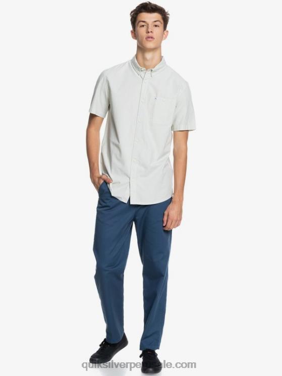 Quiksilver N8LNT383 hombres salvia del desierto camiseta de manga corta