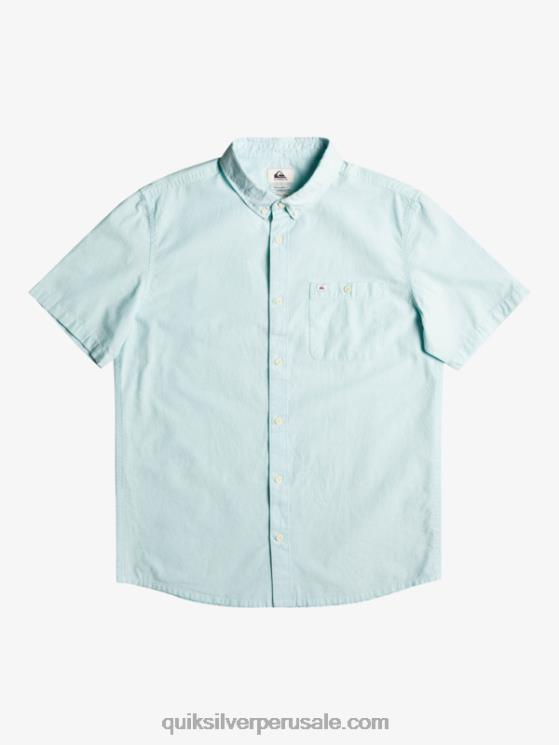 Quiksilver N8LNT385 hombres Angel Azul camiseta de manga corta