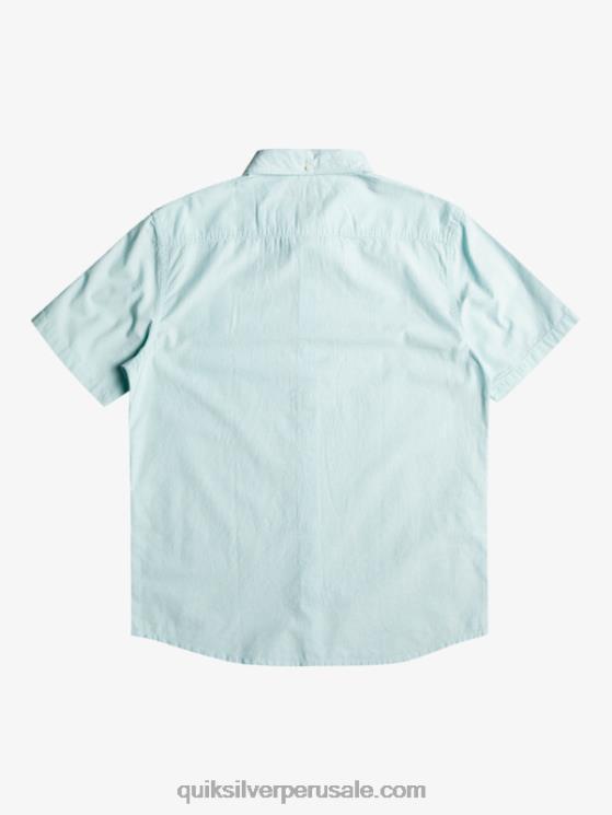 Quiksilver N8LNT385 hombres Angel Azul camiseta de manga corta