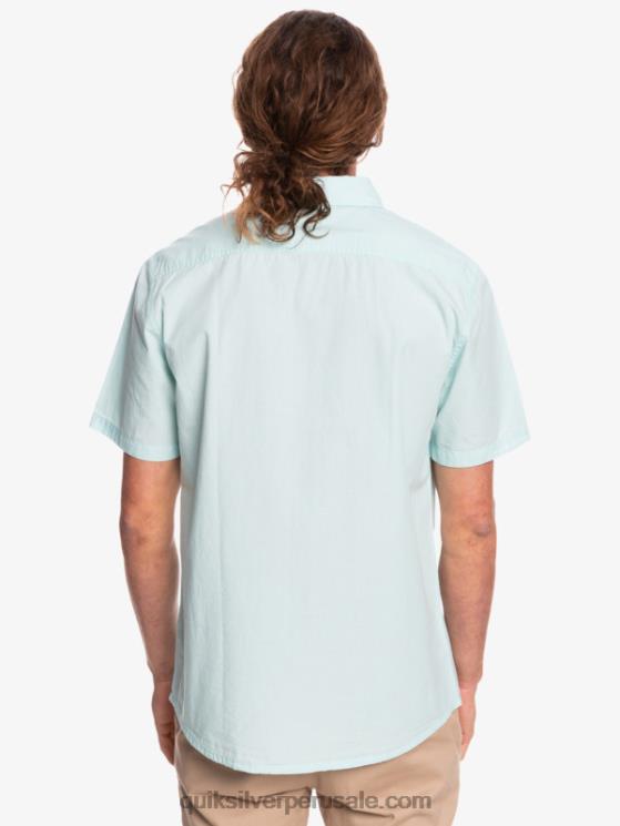 Quiksilver N8LNT385 hombres Angel Azul camiseta de manga corta