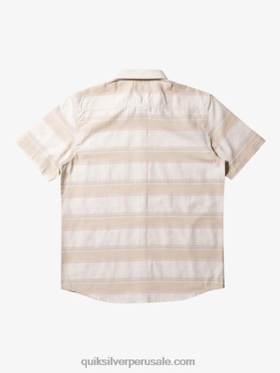 Quiksilver N8LNT445 hombres calle abedul cali camisa de manga corta cali amanecer
