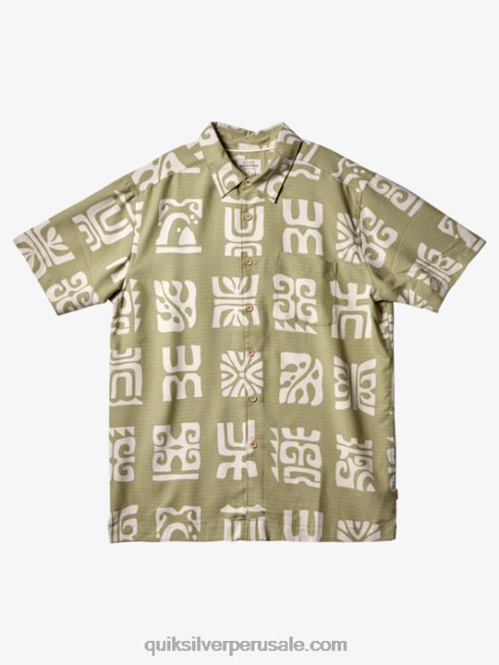Quiksilver N8LNT458 hombres paleta de canal de té playera manga corta waterman channel paddle