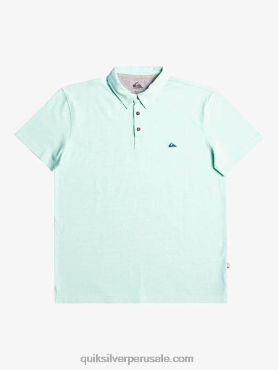 Quiksilver N8LNT481 hombres vaso de playa polo de manga corta crucero al atardecer
