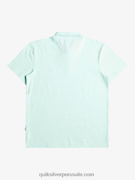 Quiksilver N8LNT481 hombres vaso de playa polo de manga corta crucero al atardecer