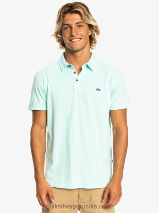 Quiksilver N8LNT481 hombres vaso de playa polo de manga corta crucero al atardecer