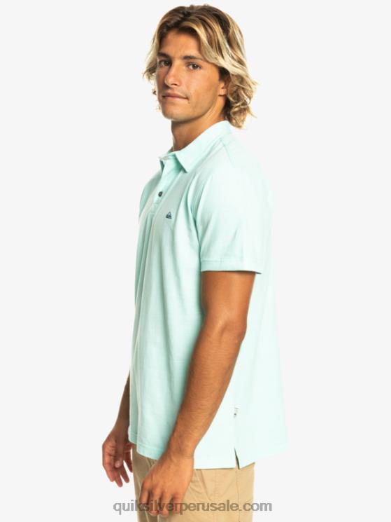 Quiksilver N8LNT481 hombres vaso de playa polo de manga corta crucero al atardecer
