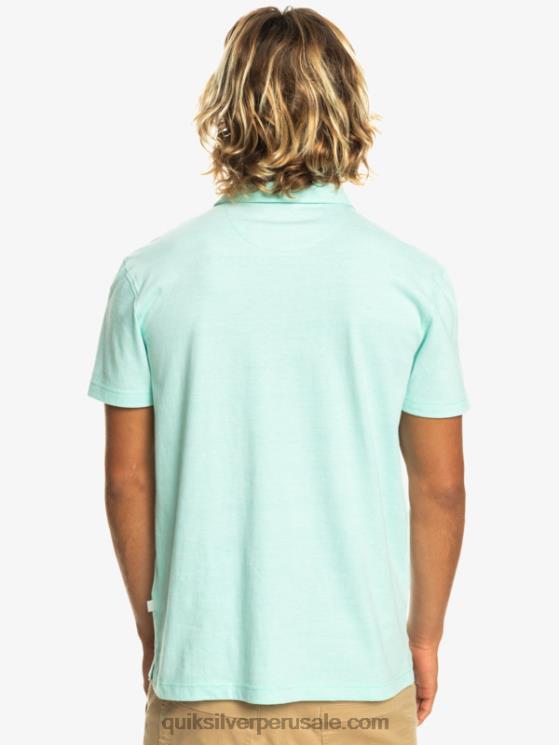 Quiksilver N8LNT481 hombres vaso de playa polo de manga corta crucero al atardecer