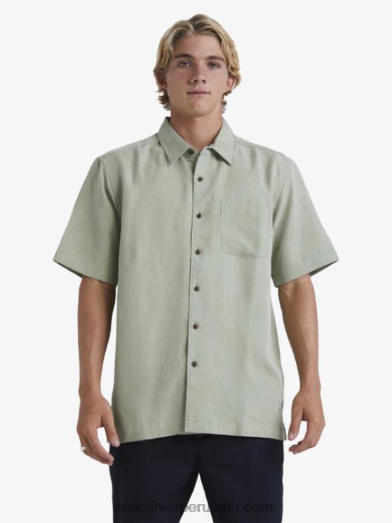 Quiksilver N8LNT801 hombres té camisa manga corta waterman manele bay