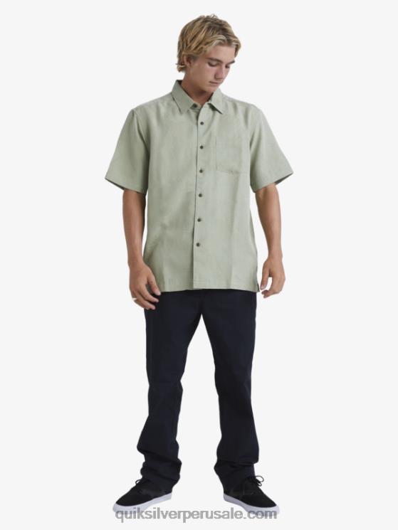 Quiksilver N8LNT801 hombres té camisa manga corta waterman manele bay