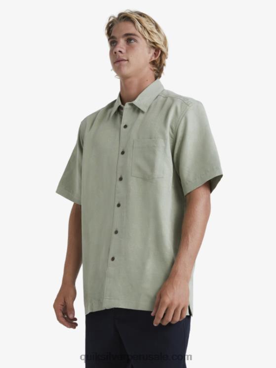 Quiksilver N8LNT801 hombres té camisa manga corta waterman manele bay