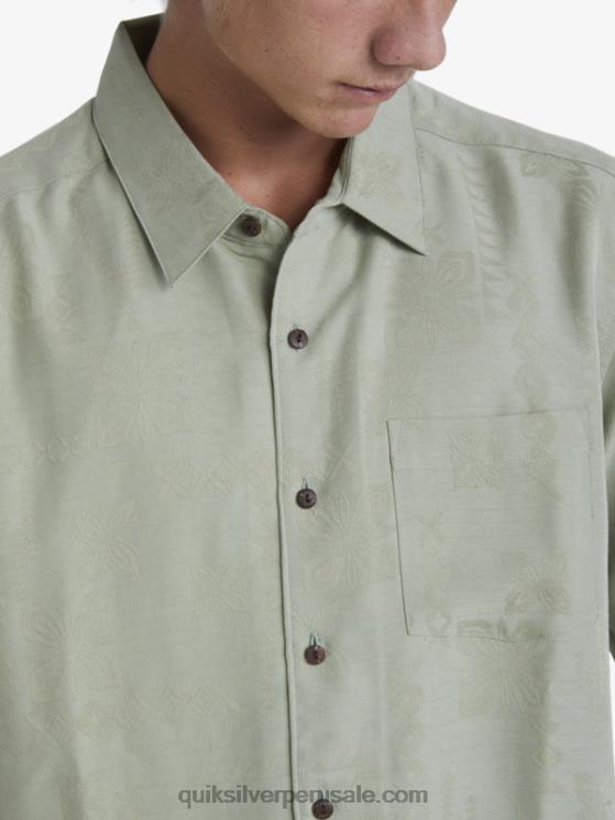 Quiksilver N8LNT801 hombres té camisa manga corta waterman manele bay