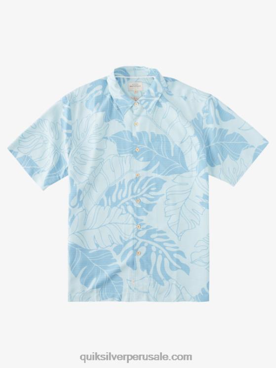 Quiksilver N8LNT866 hombres acuático bajo el dosel camisa hawaiana de hombre bajo el dosel