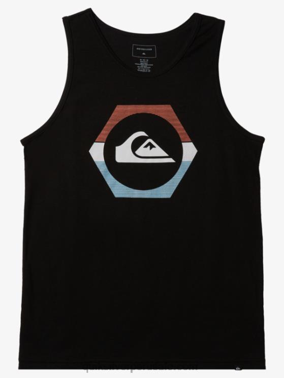 Quiksilver N8LNT430 hombres negro tanque cambiaformas