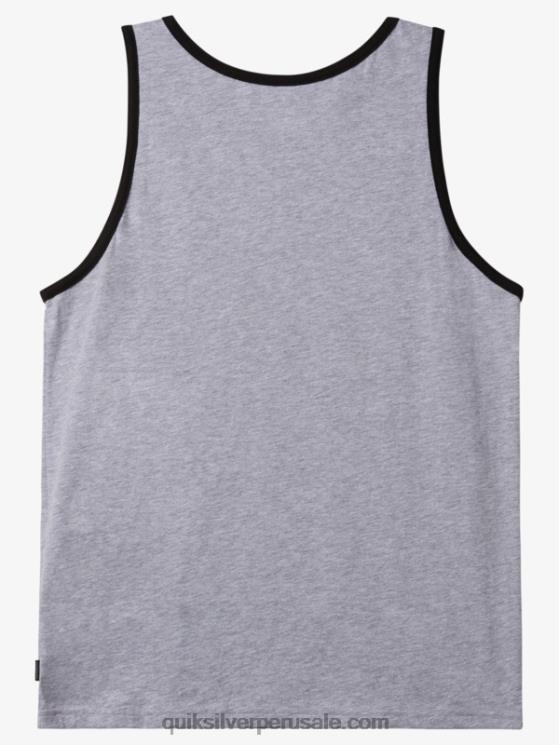 Quiksilver N8LNT556 hombres brezo atlético playera sin mangas omni bolsillo