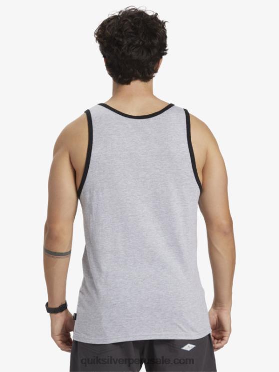 Quiksilver N8LNT704 hombres brezo atlético tanque de rayas todos los días