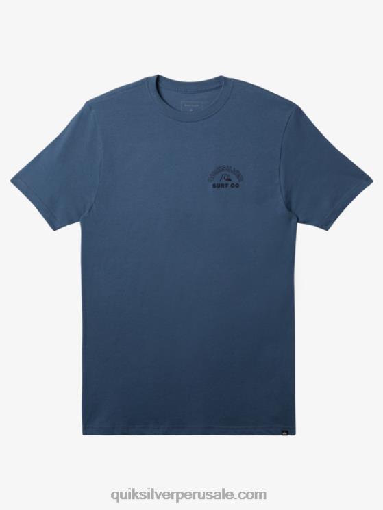 Quiksilver N8LNT105 hombres mar de bering camiseta de giro atemporal
