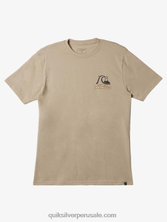 Quiksilver N8LNT1116 hombres plaza topo camiseta levántate y brilla