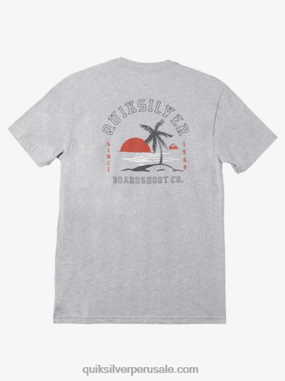 Quiksilver N8LNT1161 hombres brezo atlético solo por fin camiseta