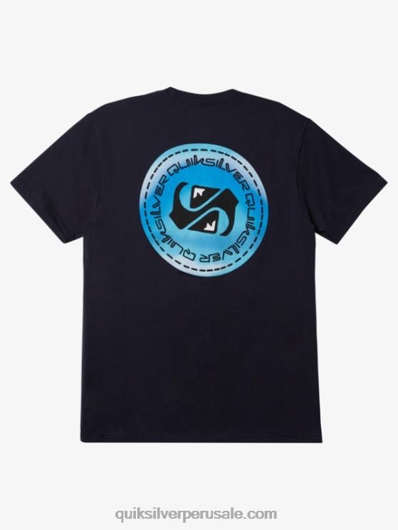 Quiksilver N8LNT1202 hombres chaqueta azul marino camiseta color flow