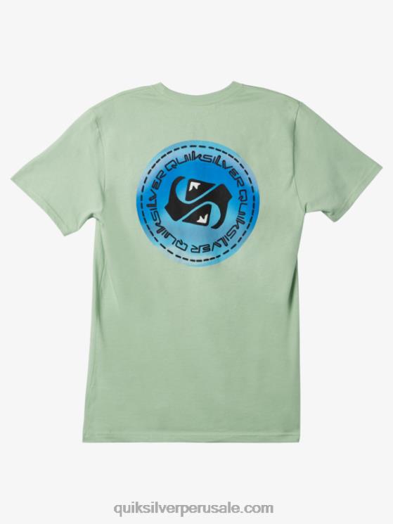 Quiksilver N8LNT1203 hombres abeto camiseta color flow