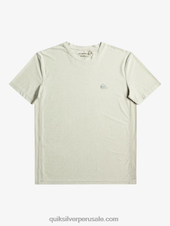 Quiksilver N8LNT1329 hombres brezo gris violeta camiseta corredor de la costa