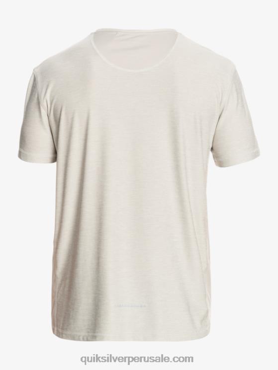 Quiksilver N8LNT1329 hombres brezo gris violeta camiseta corredor de la costa
