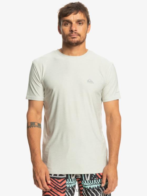 Quiksilver N8LNT1329 hombres brezo gris violeta camiseta corredor de la costa
