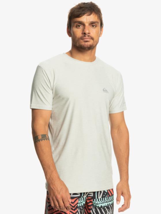 Quiksilver N8LNT1329 hombres brezo gris violeta camiseta corredor de la costa