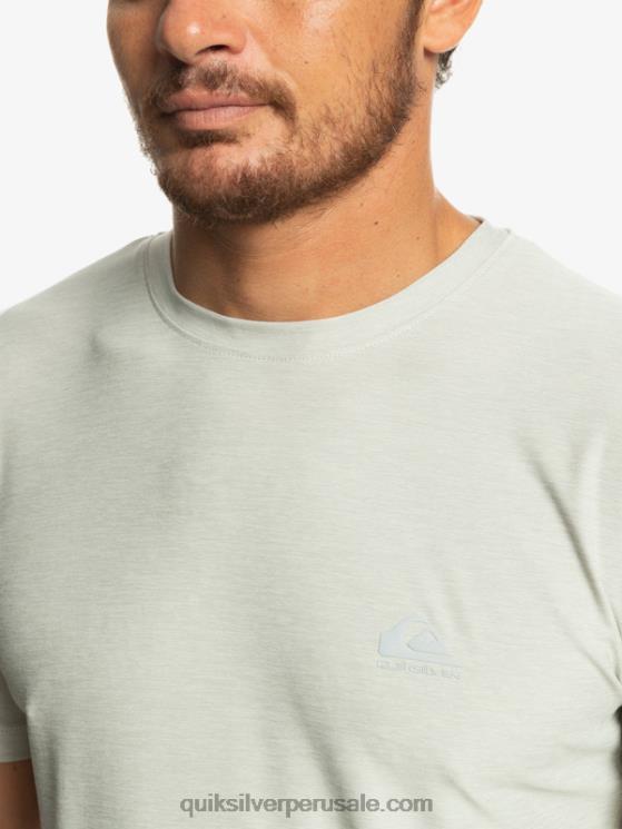 Quiksilver N8LNT1329 hombres brezo gris violeta camiseta corredor de la costa