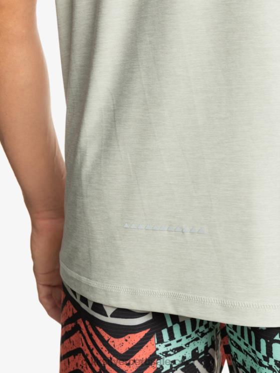 Quiksilver N8LNT1329 hombres brezo gris violeta camiseta corredor de la costa