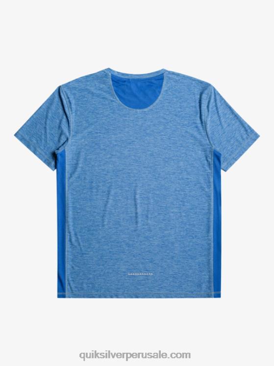 Quiksilver N8LNT1331 hombres snorkel azul camiseta corredor de la costa