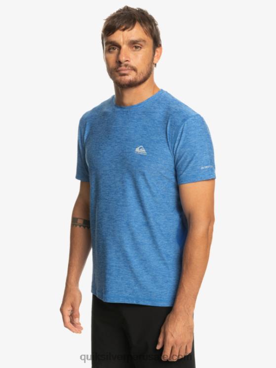 Quiksilver N8LNT1331 hombres snorkel azul camiseta corredor de la costa