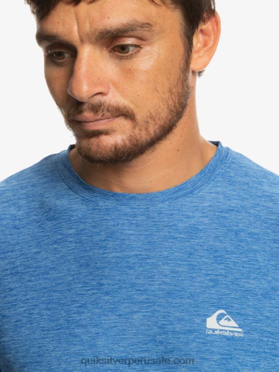 Quiksilver N8LNT1331 hombres snorkel azul camiseta corredor de la costa