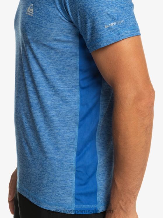 Quiksilver N8LNT1331 hombres snorkel azul camiseta corredor de la costa