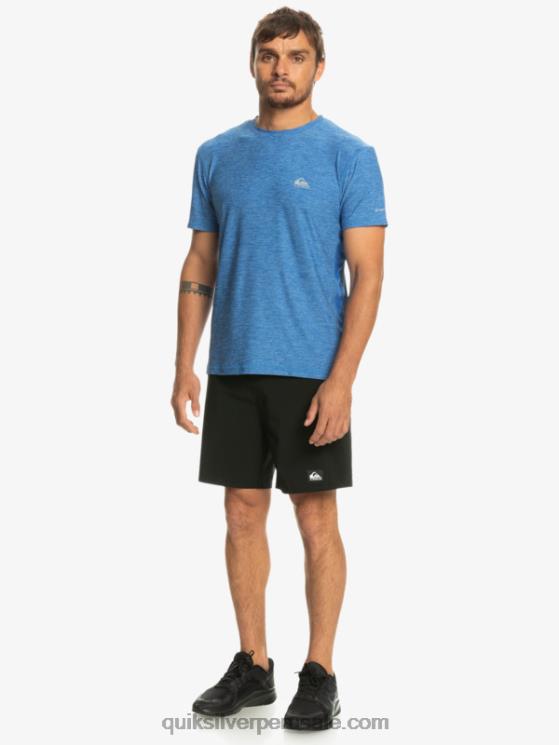 Quiksilver N8LNT1331 hombres snorkel azul camiseta corredor de la costa