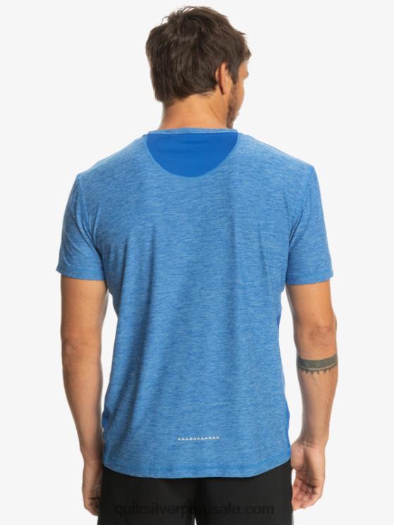 Quiksilver N8LNT1331 hombres snorkel azul camiseta corredor de la costa