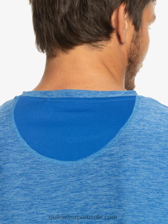 Quiksilver N8LNT1331 hombres snorkel azul camiseta corredor de la costa