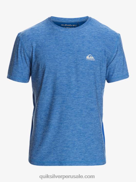 Quiksilver N8LNT1331 hombres snorkel azul camiseta corredor de la costa