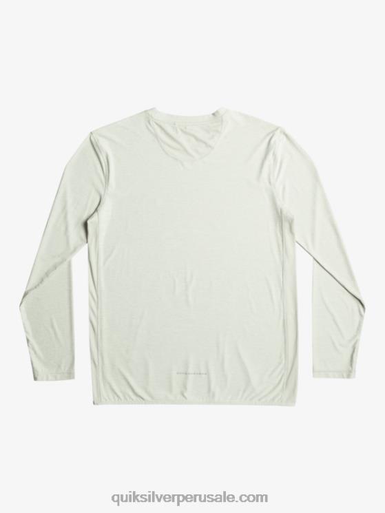Quiksilver N8LNT1347 hombres brezo gris violeta camiseta de manga larga de corredor de la costa