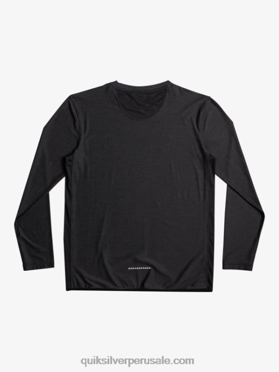 Quiksilver N8LNT1348 hombres brezo fantasma camiseta de manga larga de corredor de la costa