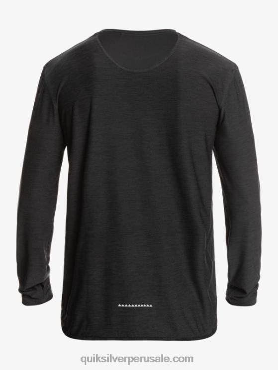 Quiksilver N8LNT1348 hombres brezo fantasma camiseta de manga larga de corredor de la costa