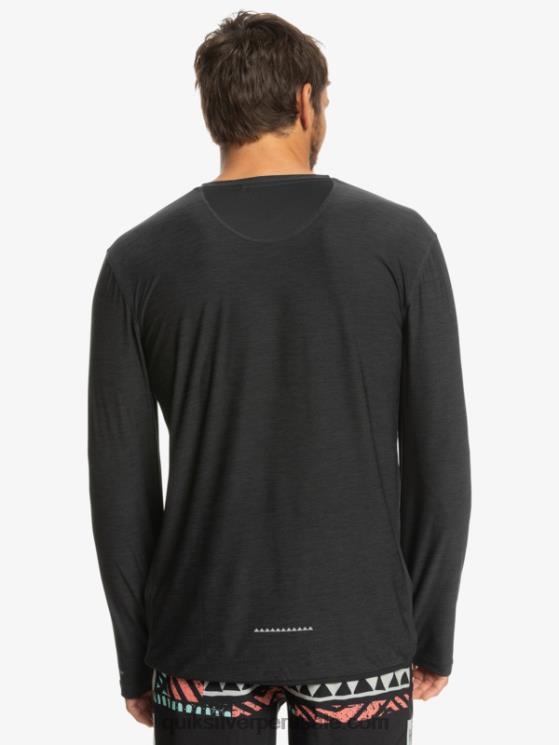Quiksilver N8LNT1348 hombres brezo fantasma camiseta de manga larga de corredor de la costa
