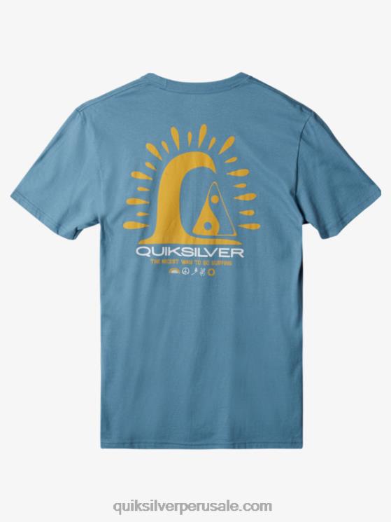 Quiksilver N8LNT1505 hombres provenzal en la camiseta del borde