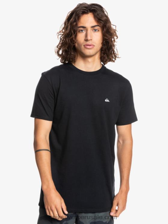 Quiksilver N8LNT1569 hombres negro camiseta proforma
