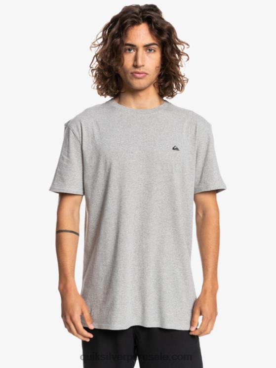 Quiksilver N8LNT1570 hombres brezo gris claro camiseta proforma