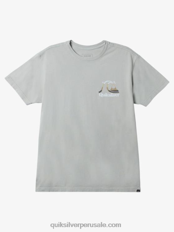 Quiksilver N8LNT1628 hombres salvia del desierto camiseta hora de la isla