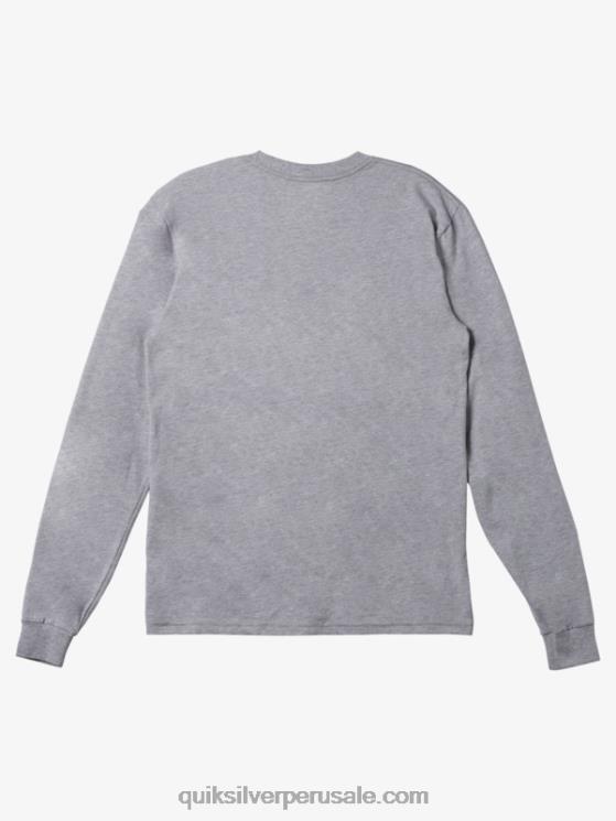 Quiksilver N8LNT298 hombres brezo atlético camiseta con logo omni