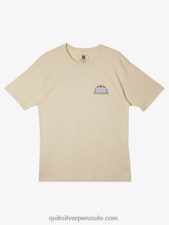 Quiksilver N8LNT38 hombres arroz integral playera vista set waterman