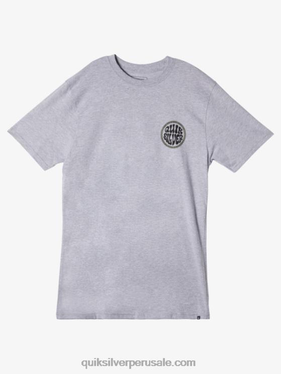 Quiksilver N8LNT48 hombres brezo atlético camiseta de tipo más audaz