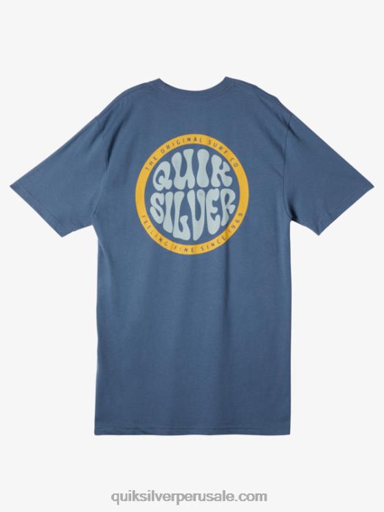 Quiksilver N8LNT49 hombres mar de bering camiseta de tipo más audaz
